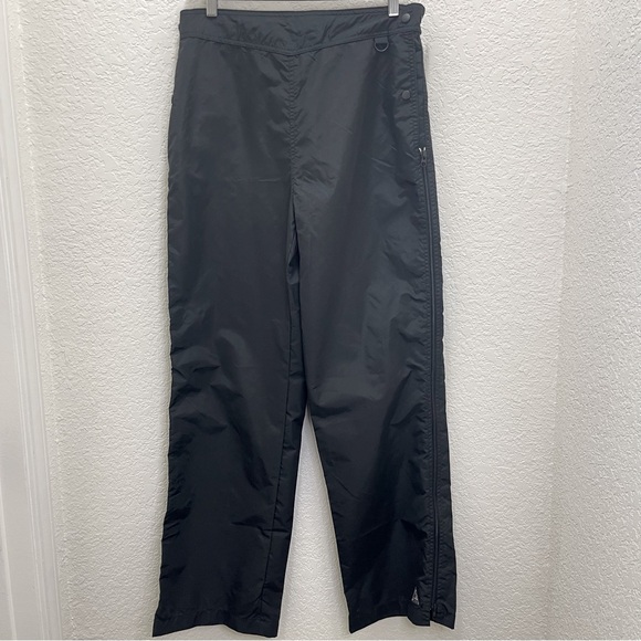Vtg 90’s Ridge‎ techwear snow / hiking zip away pants black gorpcore size L - Picture 1 of 9
